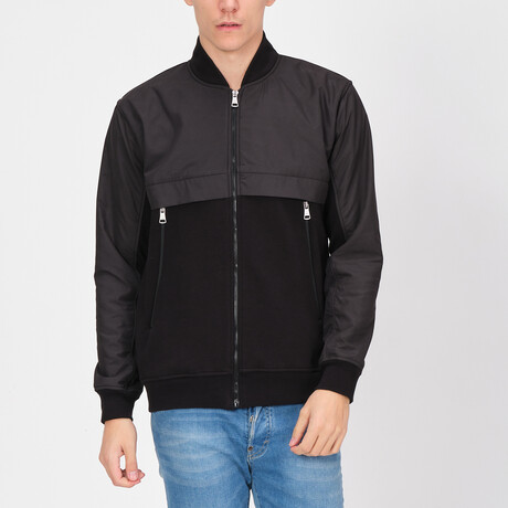 Parachute Bomber Jacket // Black (S)