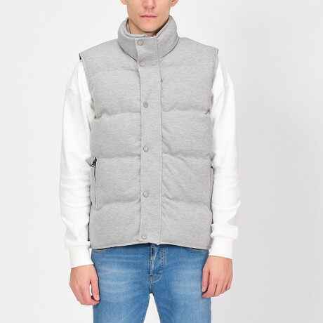 Puffer Vest // Grey (S)