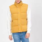 Puffer Vest // Mustard (3XL)