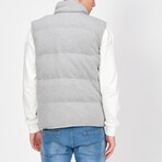 Puffer Vest // Grey (L)