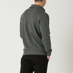 Half Zipper Sweatshirt // Anthracite (S)