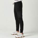 Kargo Pocket Sweatpants // Black (M)