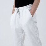 TB Jogger Sweatpants // White (L)