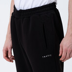 Basic Jogger Sweatpants // Black (L)