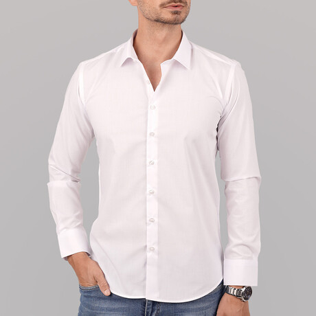 Slimfit Standar Colllar Easy-Iron // White (XS)