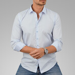 Slimfit Standar Colllar Easy-Iron // Light Blue (XS)