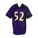 Ray Lewis Signed Ravens Jersey (Beckett) and Ray Lewis Signed Hurricanes Jersey (Beckett)