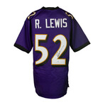 Ray Lewis Signed Ravens Jersey (Beckett) and Ray Lewis Signed Hurricanes Jersey (Beckett)