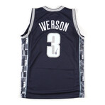 Allen Iverson Signed 76er Jersey (Player's Ink) and Allen Iverson Signed Georgetown Jersey (JSA)