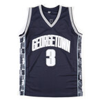 Allen Iverson Signed 76er Jersey (Player's Ink) and Allen Iverson Signed Georgetown Jersey (JSA)