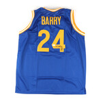 Nate Thurmond Signed Warrior Jersey (PSA) and Rick Barry Signed Warrior Jersey Inscribed "HOF 1987" (JSA)