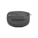 Cannon Charcoal Grey Branded Nylon Econyl Belt Bag