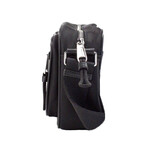 Paddy Small Black Nylon Logo Patch Belt Bag