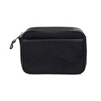 Paddy Small Black Nylon Logo Patch Belt Bag