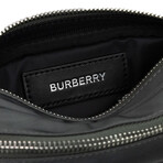 Cannon Charcoal Grey Branded Nylon Econyl Belt Bag