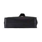 Trench Black Extra Large Nylon Econyl Branded Tote