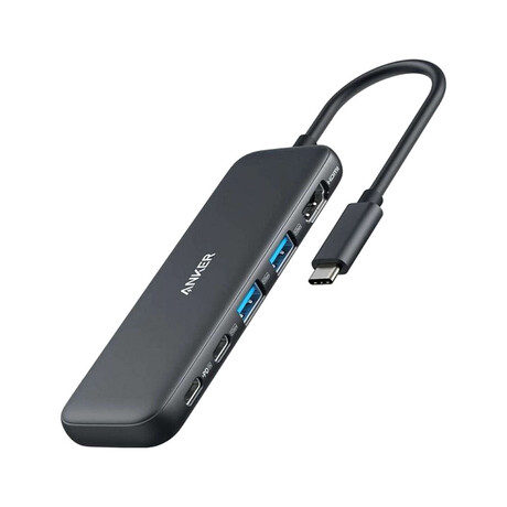 Anker 555 Power Extend 8-in-1 USB-C Hub with High Speed and High-Def Ports