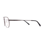 MCM  // Men's // MCM 2137 069 Aviator Optical Glasses // Gunmetal  +  Clear Demo Lenses