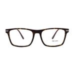 Men's // PR01WV 01A1O1 Square Optical Glasses // Tortoise + Clear