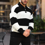 Collared Sweater // Black (L)