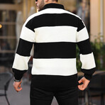 Collared Sweater // Black (L)