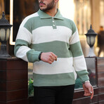 Collared Sweater // Green (M)