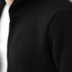 Steel Knit Jacket // Black (2XL)