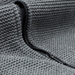 Steel Knit Jacket // Smoked (XL)