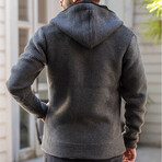 Steel Knit Jacket // Smoked (M)