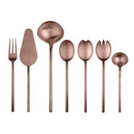 Due Ice Bronze Serving Set //  7 Pcs.