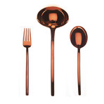 Due Bronze Serving Set //  3 Pcs.