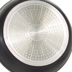 Essentials Hard Anodized Non-stick Casserole With Glass Lid, 8", 3.3Qt