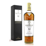 Macallan Sherry Oak Cask Single Malt 12 Year + Benriach 4 bottle Taster Set + Glendronach 12 Yr. Highland // Set of 3