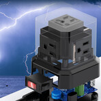 CUBE Power Strip Surge Protector (Black)