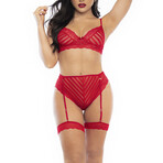 Claire 2-Piece Set // Red (S-M)
