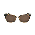 CKNYC1878S-244 Men's Wayfaring Look // Gold + Light Havana + Brown 
