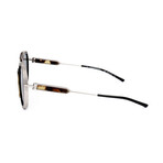 CKNYC1814S-001 Unisex Round // Silver Titanium + Smoke 