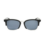 CKNYC1878S-001 Men's Wayfarer // Black + Smoke 