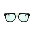CKNYC1852S-307 Unisex Square // Black + Blue 