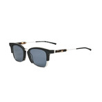 CKNYC1878S-001 Men's Wayfarer // Black + Smoke 