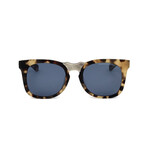  CKNYC1850S-244 Unisex Square // Matte Light Havana + Smoke Matte 