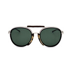 CKNYC1814S-001 Unisex Round // Silver Titanium + Smoke 