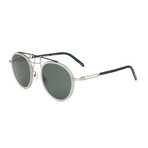 CKNYC1870S-331 Unisex Round // Milky Pale Green + Smoke 