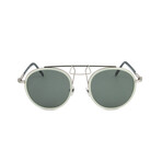 CKNYC1870S-331 Unisex Round // Milky Pale Green + Smoke 