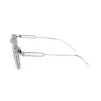 CKNYC1884S-451 Unisex Aviator // Light Blue + Crystal + Gradient Brown 