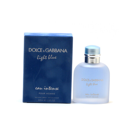 Dolce & Gabbana Light Blue Eau Intense Mens EDP Spray // 3.3 oz