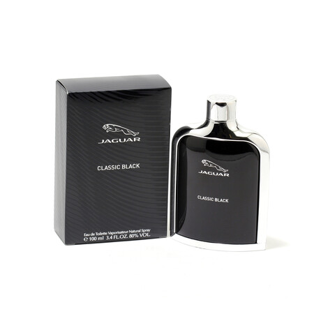 Jaguar Classic Black EDT Spray for Men // 3.4 oz