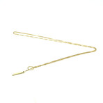 Gucci // 18k Yellow Gold Lariat Necklace // 19.68" // Store Display