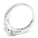 Cartier // Platinum Ballerina Solitaire Ring With Diamond // Ring Size: 5.25 // Store Display