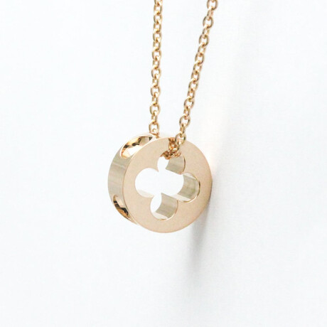 Louis Vuitton // 18k Rose Gold Empreinte Necklace // 15.74" // Store Display